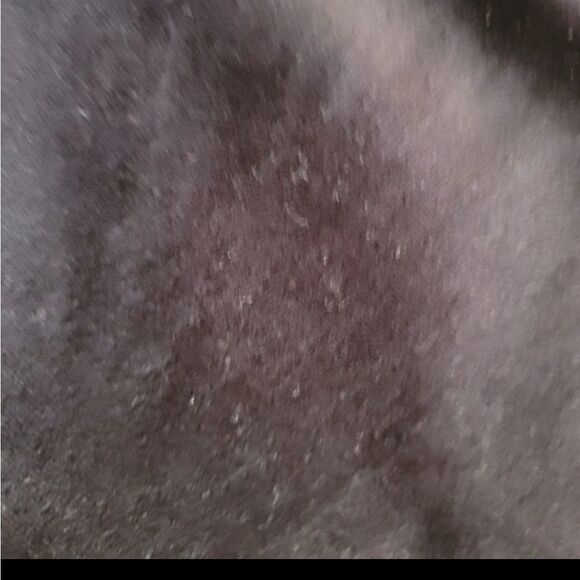 Girls youth 90's full length Velvety silver dress - Picture 4 of 4